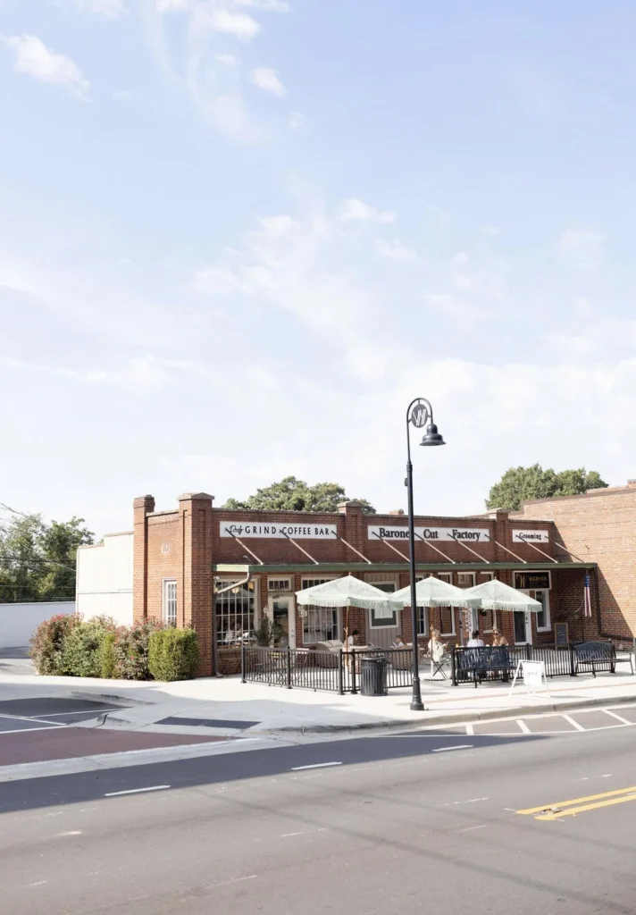 The Daily Grind Coffee Bar in downtown Waxhaw