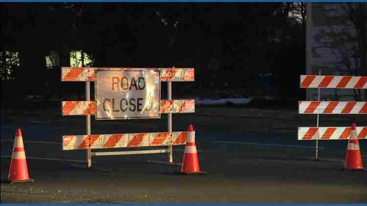 Water Main Breaks Close Streets in South Charlotte Matthews Ballantyne Areas