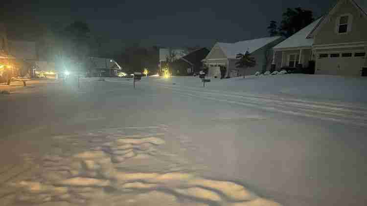 Historic Snowstorm Shuts Down Fort Mill Waxhaw Indian Land Roads