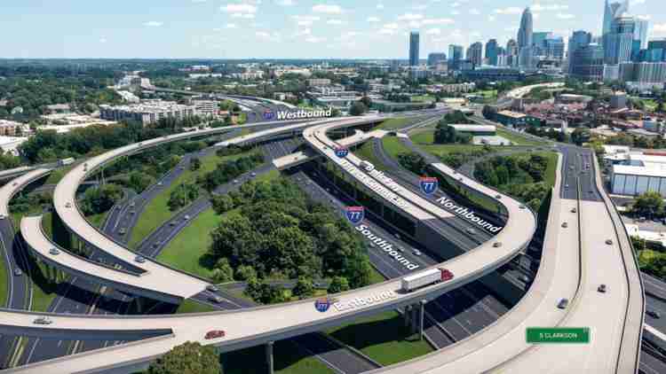 I-77 Elevated Lanes Proposal Sparks Historical Displacement Concerns Fort Mill Charlotte