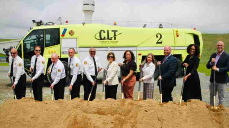 Charlotte Douglas Airport Fort Mill Waxhaw Firehouse Construction Expansion Project