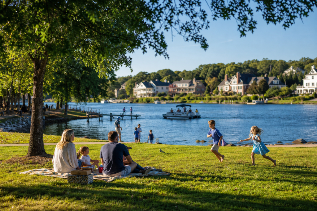 Best Neighborhoods in Tega Cay for Families