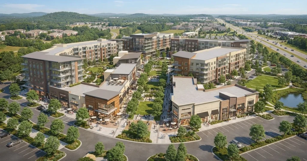 The Point at Indian Land 44-Acre Mixed-Use Development
