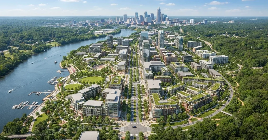 The River District Charlotte Mixed-Use Development