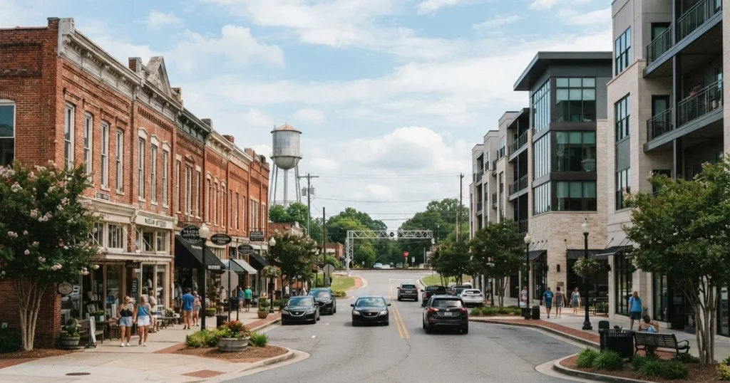 Waxhaw Historic Preservation Modern Development