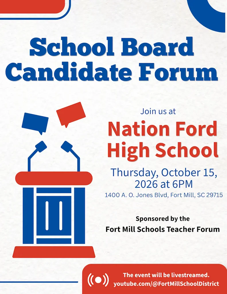 Fort Mill School Board Candidate Forum at Nation Ford High School: What Voters Should Know