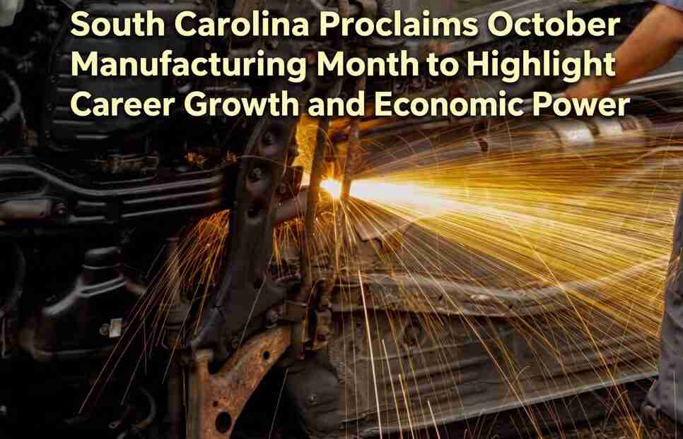 South Carolina Manufacturing Month: What October Means for Fort Mill, Indian Land, Tega Cay and South Charlotte Careers
